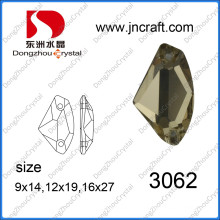 Costurar em strass cristal para atacado (dz-3062)